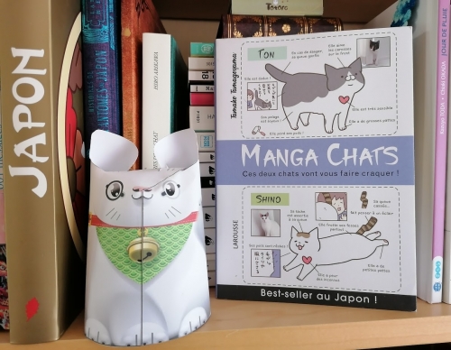 Manga chats, Tamako Tamagoyama, bd du mercredi, Larousse, chats