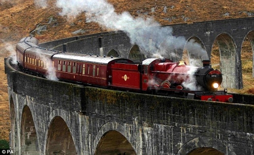 train, voyage, Poudlard Express