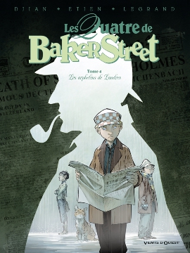 les quatre de baker street,tome 4,bd,mercredi bd,challenge british mysteries,londres
