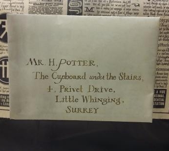 Harry Potter, lettre, Poudlard