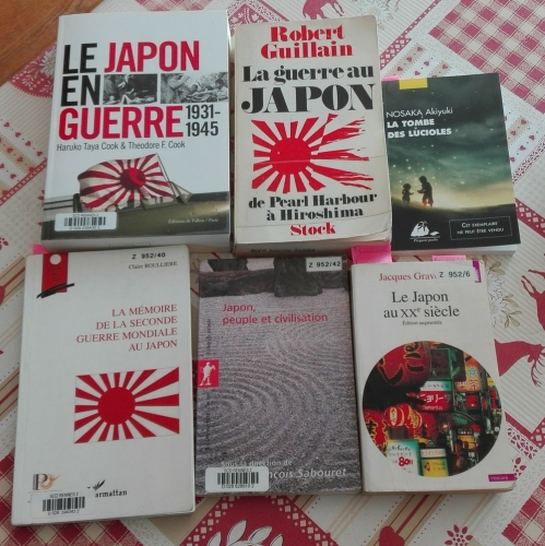 livres, Japon, Seconde guerre mondiale