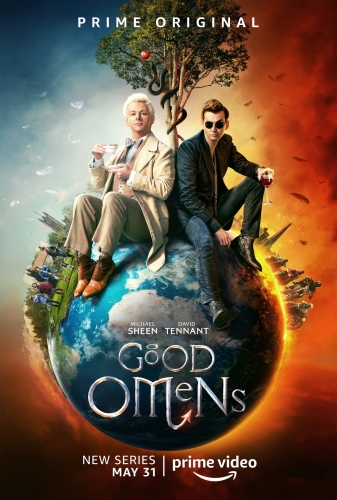 Good omens, de bons présages, série, mini série, le mois anglais 2020
