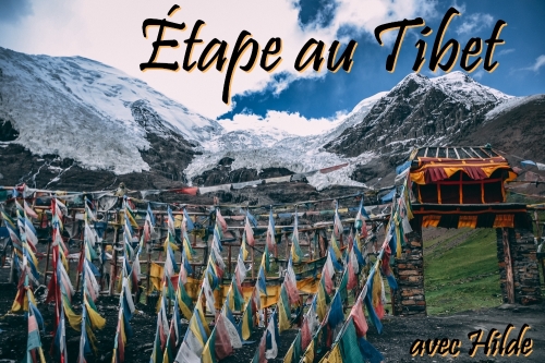étape au Tibet, Logo