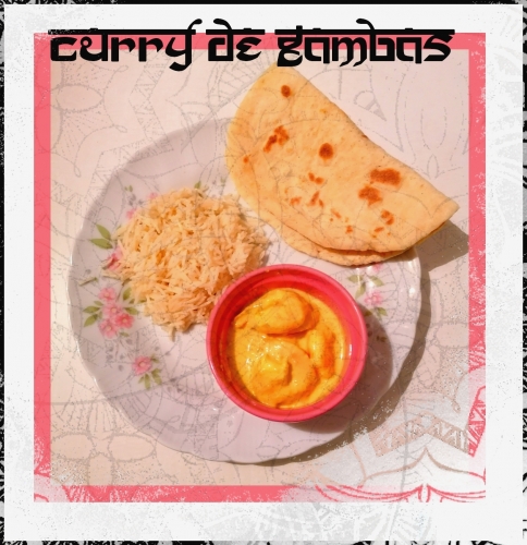 curry de gambas à la noix de coco, cuisine indienne, recette de Sanjee,Jingha korma malasa, inde, gourmandises de syl