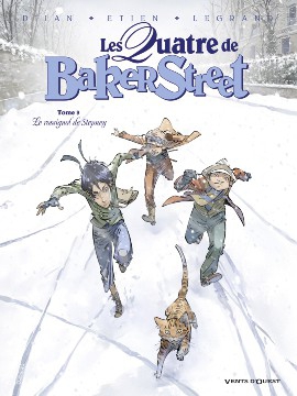 les quatre de baker street,tome 3,bd,challenge british mysteries,londres