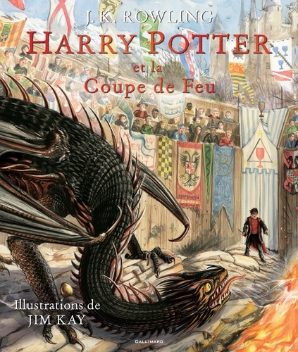 Harry Potter et la coupe de feu, J.K. Rowling, livre illustré