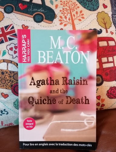 agatha raisin and the quiche of death,m.c. beaton,roman,hommage,challenge british mysteries