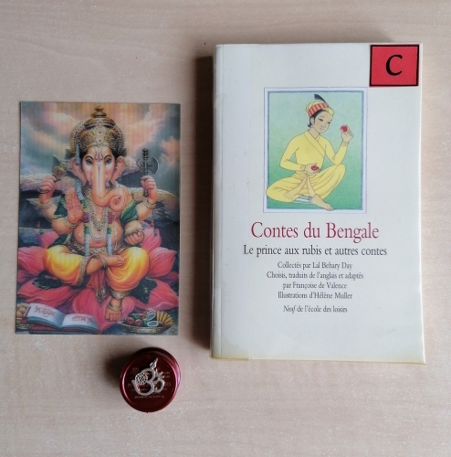 contes du bengale,le prince aux rubis et autres contes,lal behary day,hélène muller,l'école des loisirs,contes,les étapes indiennes,inde