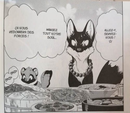 le renard et le petit tanuki,tome 1,mi tagawa,manga,ki-oon