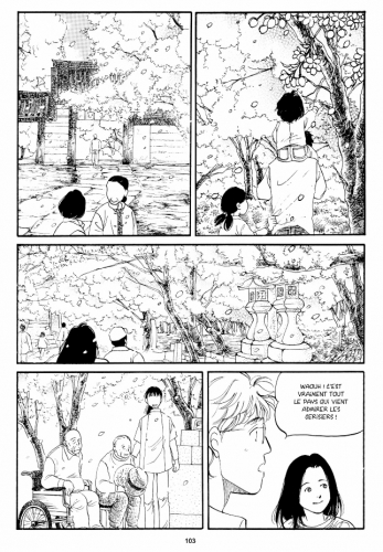 les cerisiers fleurissent malgré tout,keiko ichiguchi,manga,un mois au japon
