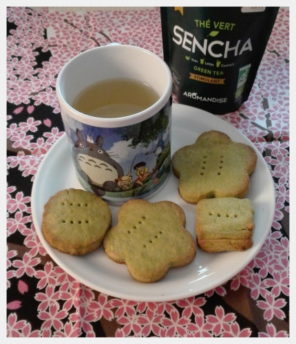 biscuits,biscuits au thé matcha,thé matcha,thé sencha,un mois au japon,japon,thé
